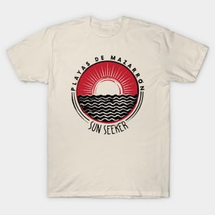 Playas de Mazarron - Sun Seeker V02 T-Shirt